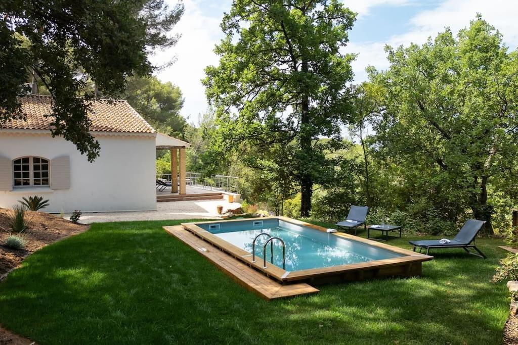 Villa La Pinede Aix-en-Provence Exteriör bild