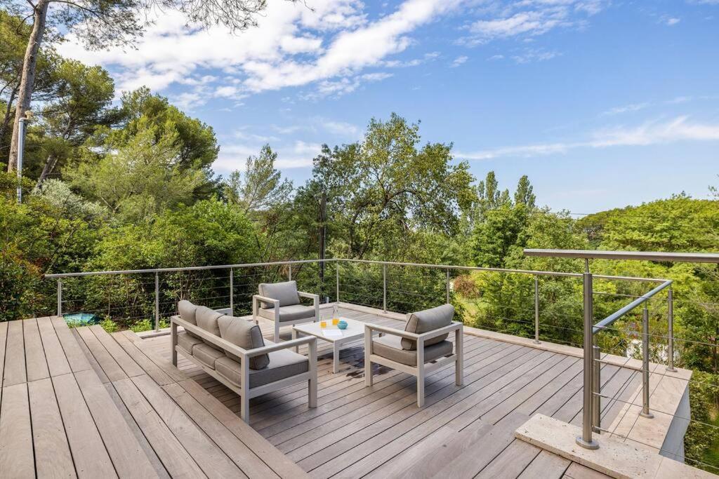Villa La Pinede Aix-en-Provence Exteriör bild